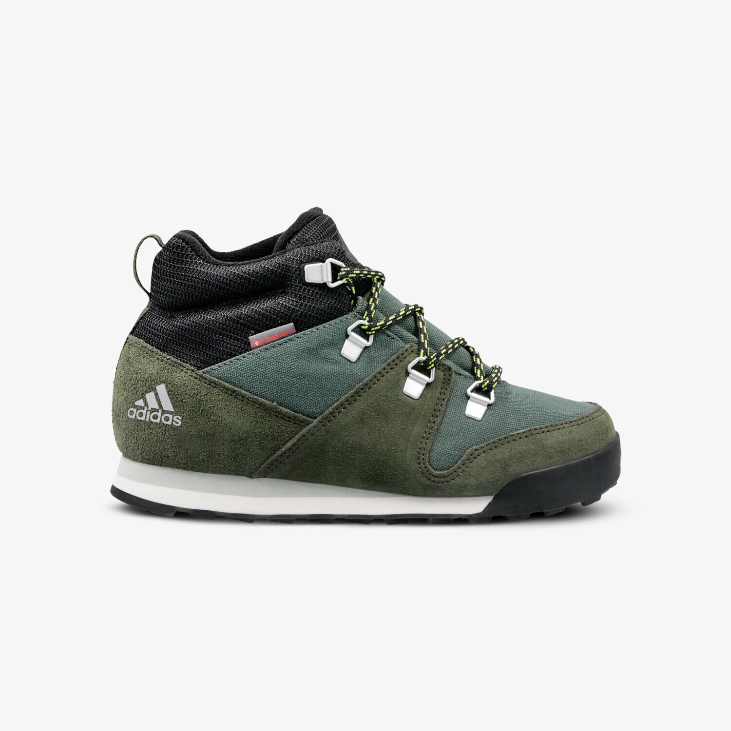 Buty zimowe, trekkingowe, outdoor dla dzieci ADIDAS CW SNOWPITCH K AC7963K KHAKI