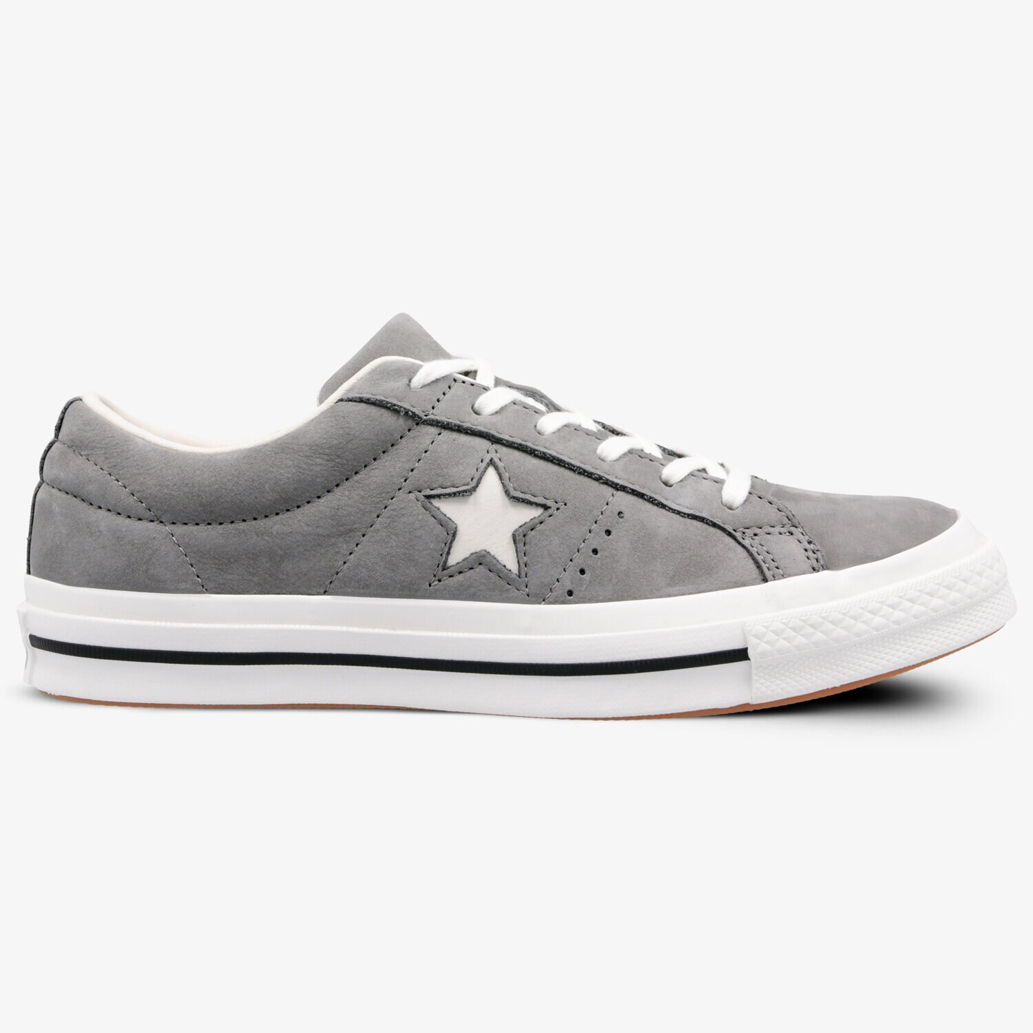 Damskie trampki, tenisówki CONVERSE ONE STAR 161584C SZARY