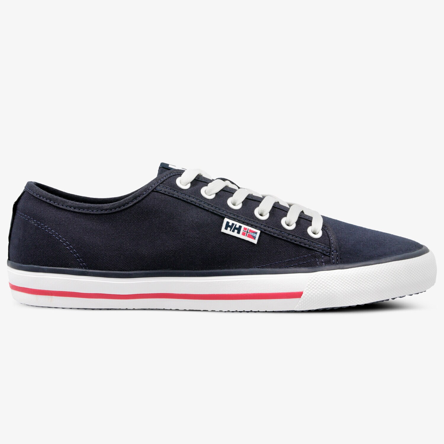 Buty sneakersy męskie HELLY HANSEN FJORD CANVAS SHOE V2 11465597 GRANATOWY