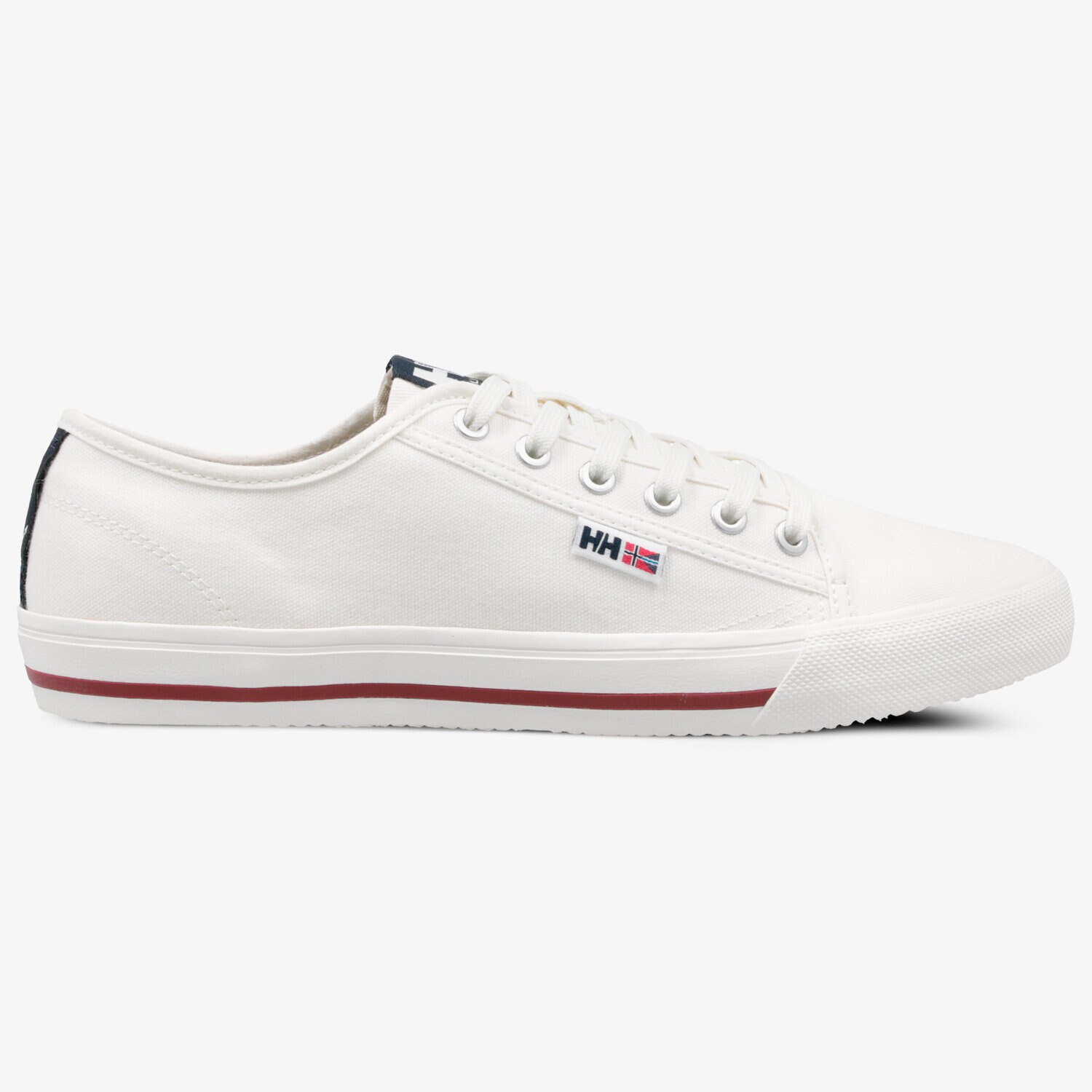 Buty sneakersy męskie HELLY HANSEN FJORD CANVAS SHOE V2 11465011 BIAŁY
