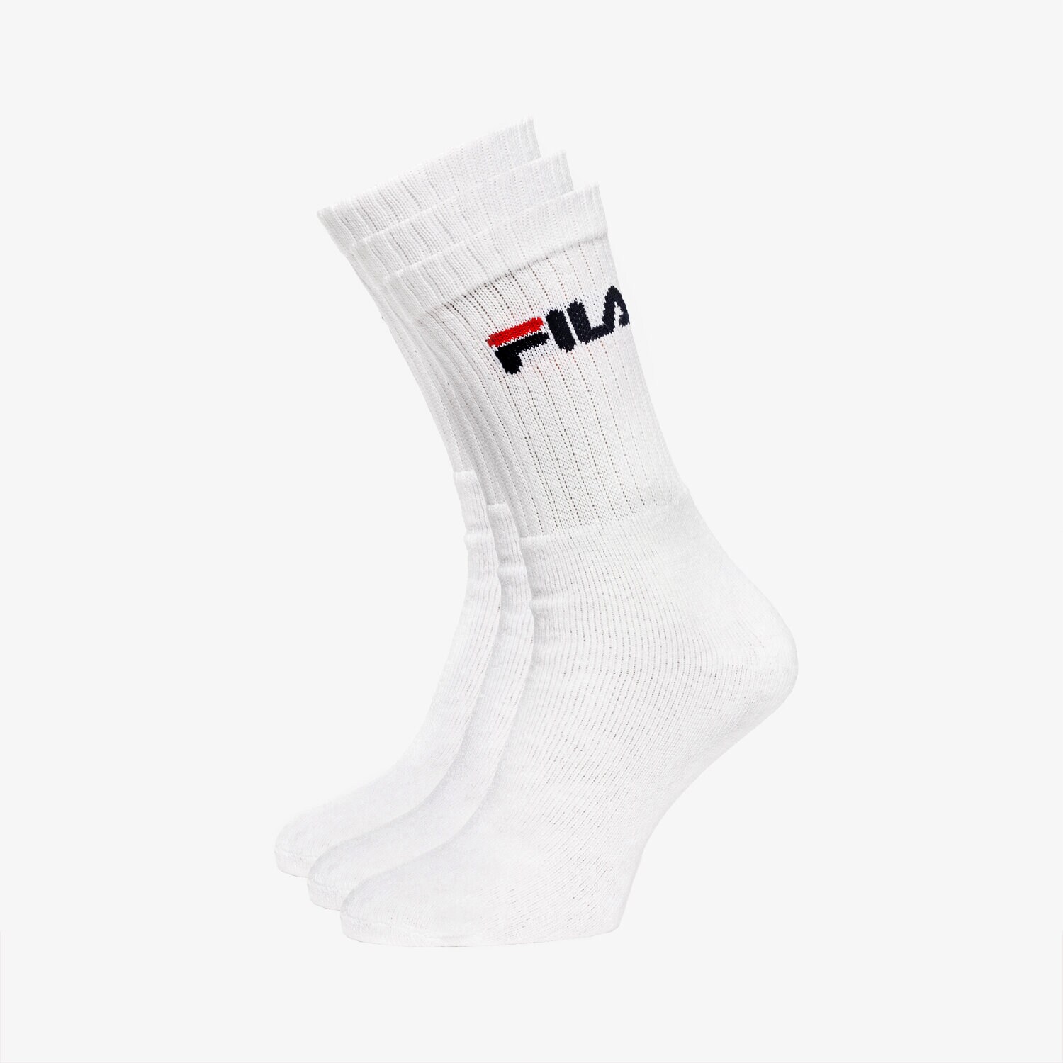 Skarpetki sportowe damskie FILA SKARPETY SPORT 3PACK F9505 WHITE F9505300 BIAŁY