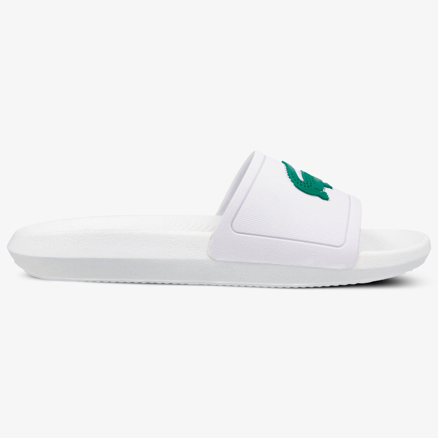 Klapki damskie LACOSTE CROCO SLIDE 119 3 CFA 737CFA0005082 BIAŁY