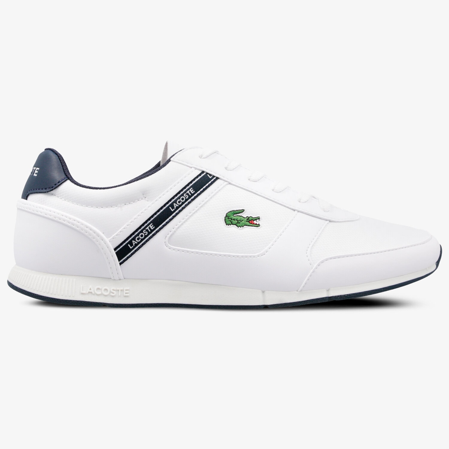 Buty sneakersy męskie LACOSTE MENERVA SPORT 119 2 CMA 737CMA0064042 BIAŁY