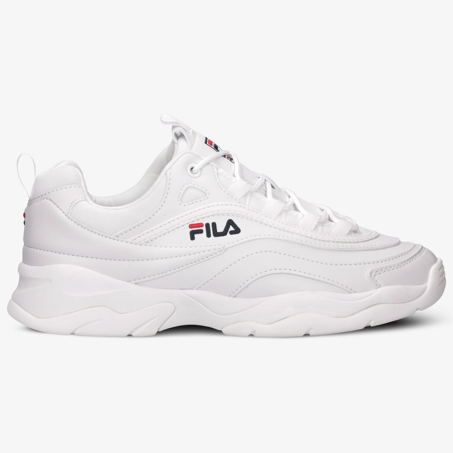 Buty sneakersy męskie FILA RAY LOW 10105611FG BIAŁY