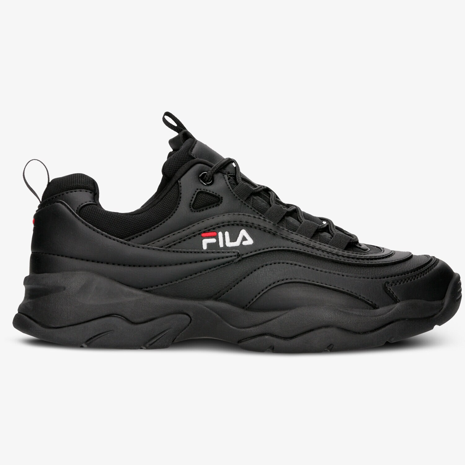 Buty sneakersy męskie FILA RAY LOW 101056112V CZARNY