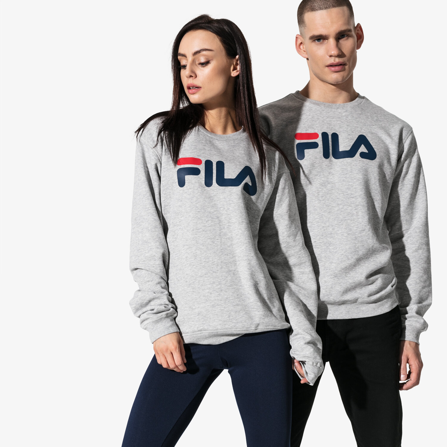 Bluza damska FILA BLUZA PURE CREW SWEAT U 681091B13 SZARY