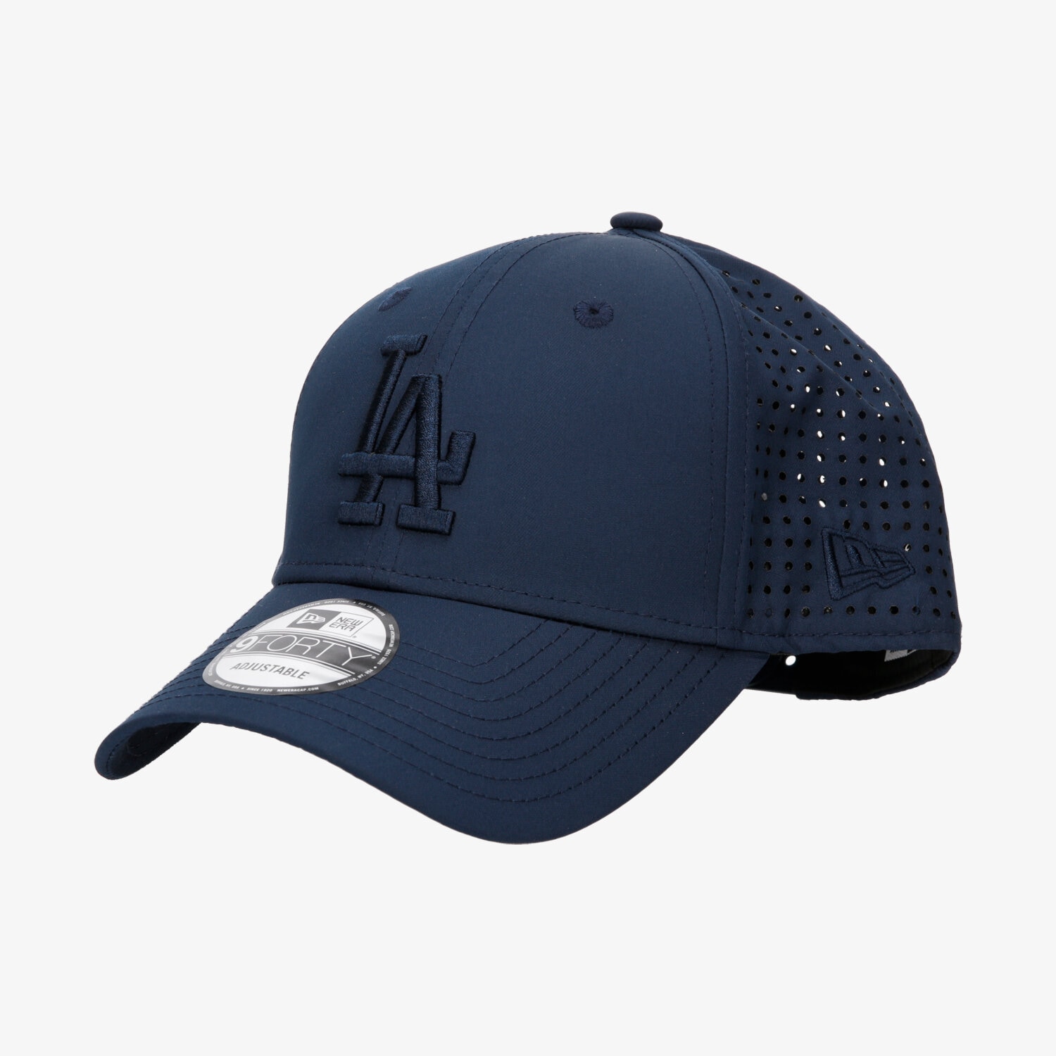 Czapka z daszkiem męska NEW ERA CZAPKA FEATHER PERF 9FORTY LA DODGERS LOS ANGELES DO 11871532 GRANATOWY