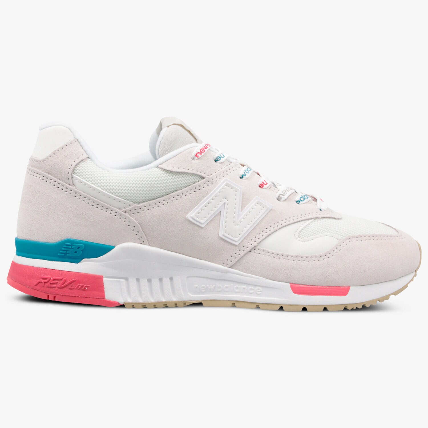 Buty sneakersy damskie NEW BALANCE WL840RTS WL840RTS BEŻOWY
