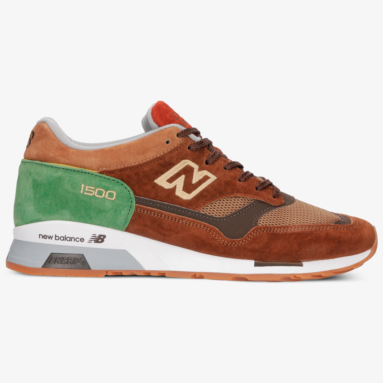 Buty sneakersy męskie NEW BALANCE M1500LN M1500LN BRĄZOWY