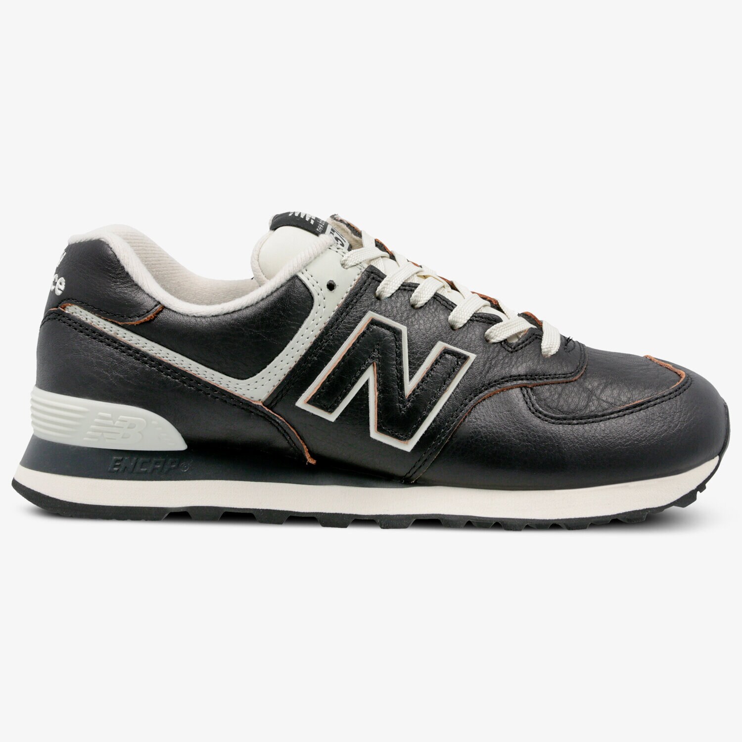 Buty sneakersy męskie NEW BALANCE ML574LPK ML574LPK BRĄZOWY