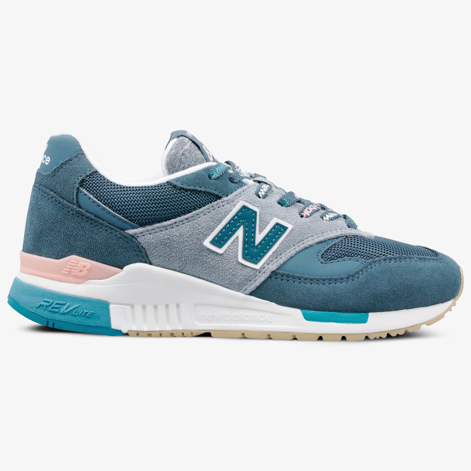 Buty sneakersy damskie NEW BALANCE WL840RTC WL840RTC NIEBIESKI