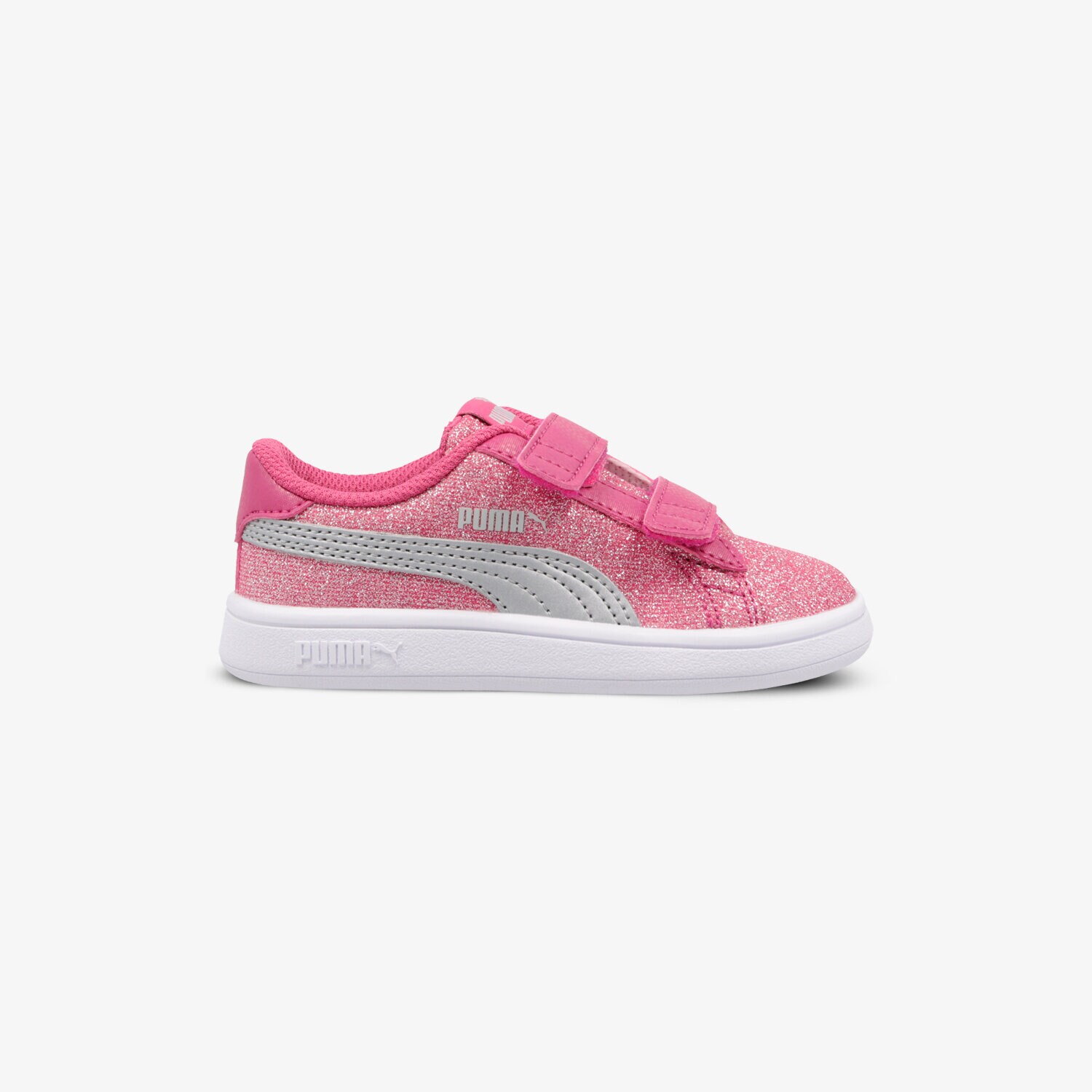 Buty sneakersy dla dzieci PUMA SMASH V2 GLITZ GLAM V INF 36738003 RÓŻOWY