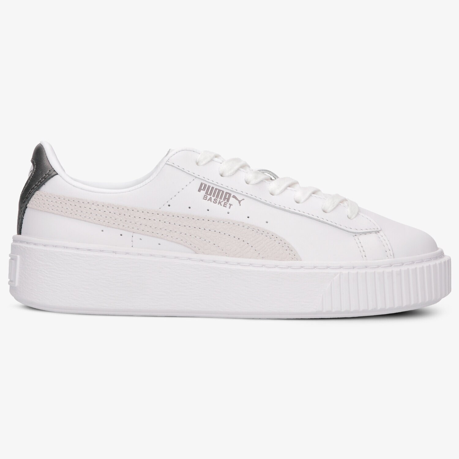 Buty sneakersy damskie PUMA BASKET PLATFORM EUPHORIA 36785001 BIAŁY