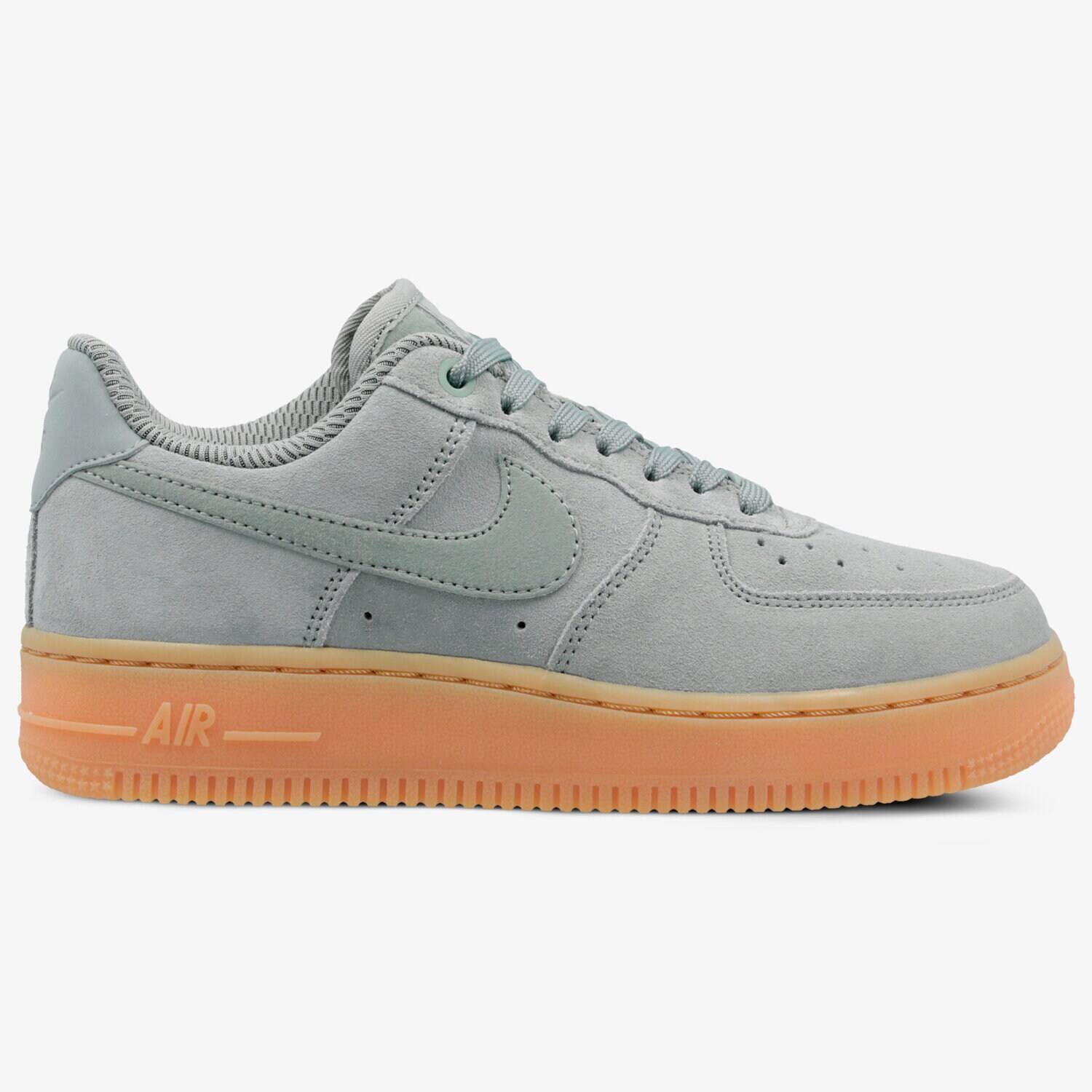 Buty sneakersy damskie NIKE WMNS AIR FORCE 1 '07 SE AA0287-301 ZIELONY