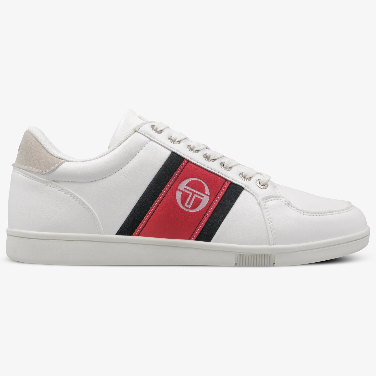 Buty sneakersy męskie SERGIO TACCHINI SAN DIEGO PU STM82712001 BIAŁY