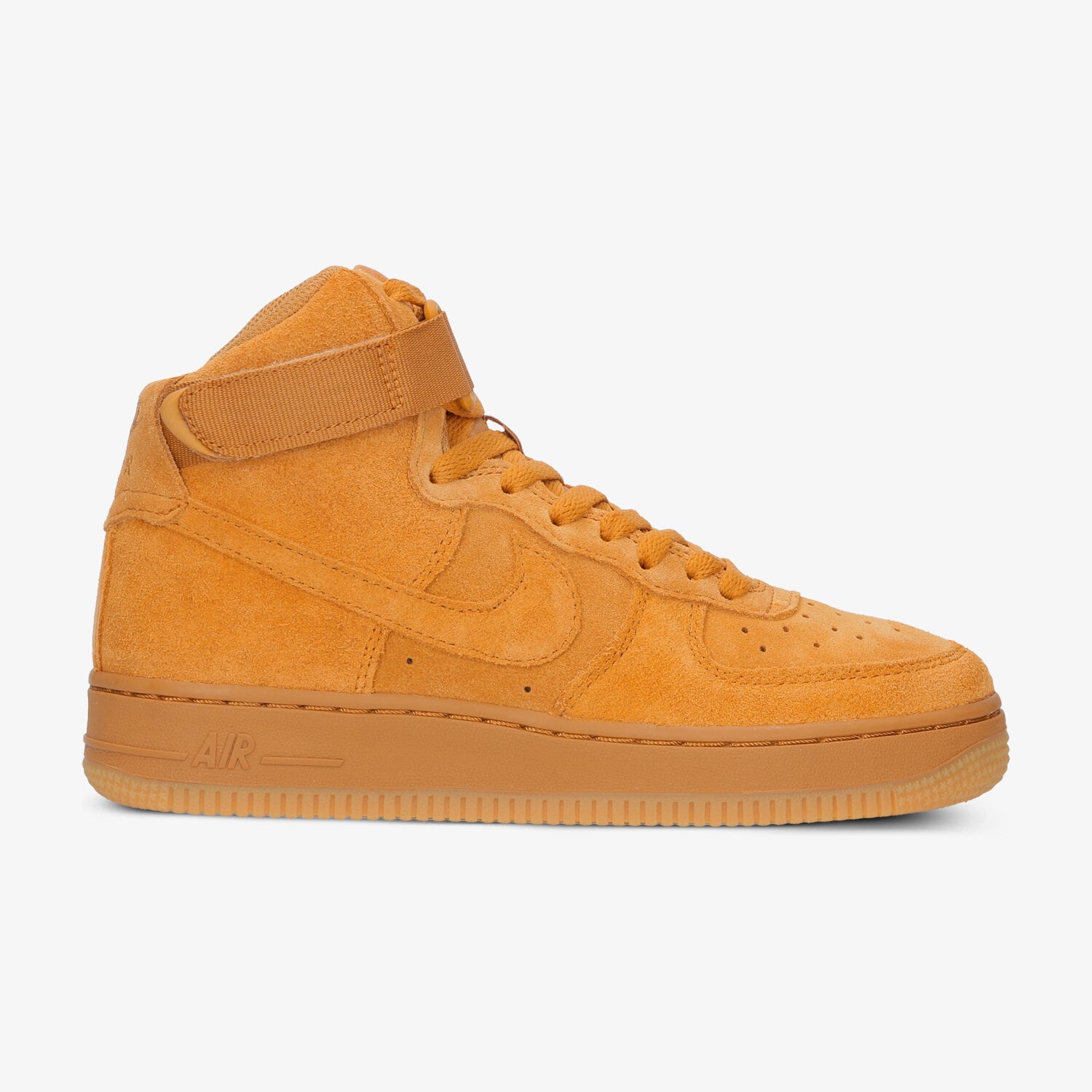 Buty sneakersy dla dzieci NIKE AIR FORCE 1 HIGH LV8 BG 807617-701 ŻÓŁTY
