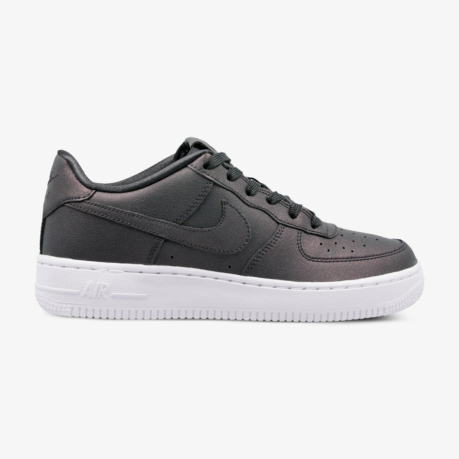 Buty sneakersy dla dzieci NIKE AIR FORCE 1 SS GG AV3216-001 SZARY