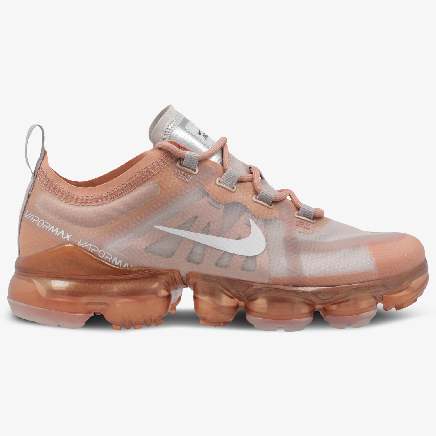 Buty sneakersy damskie NIKE W AIR VAPORMAX FLYKNIT 3 AR6632-601 BEŻOWY