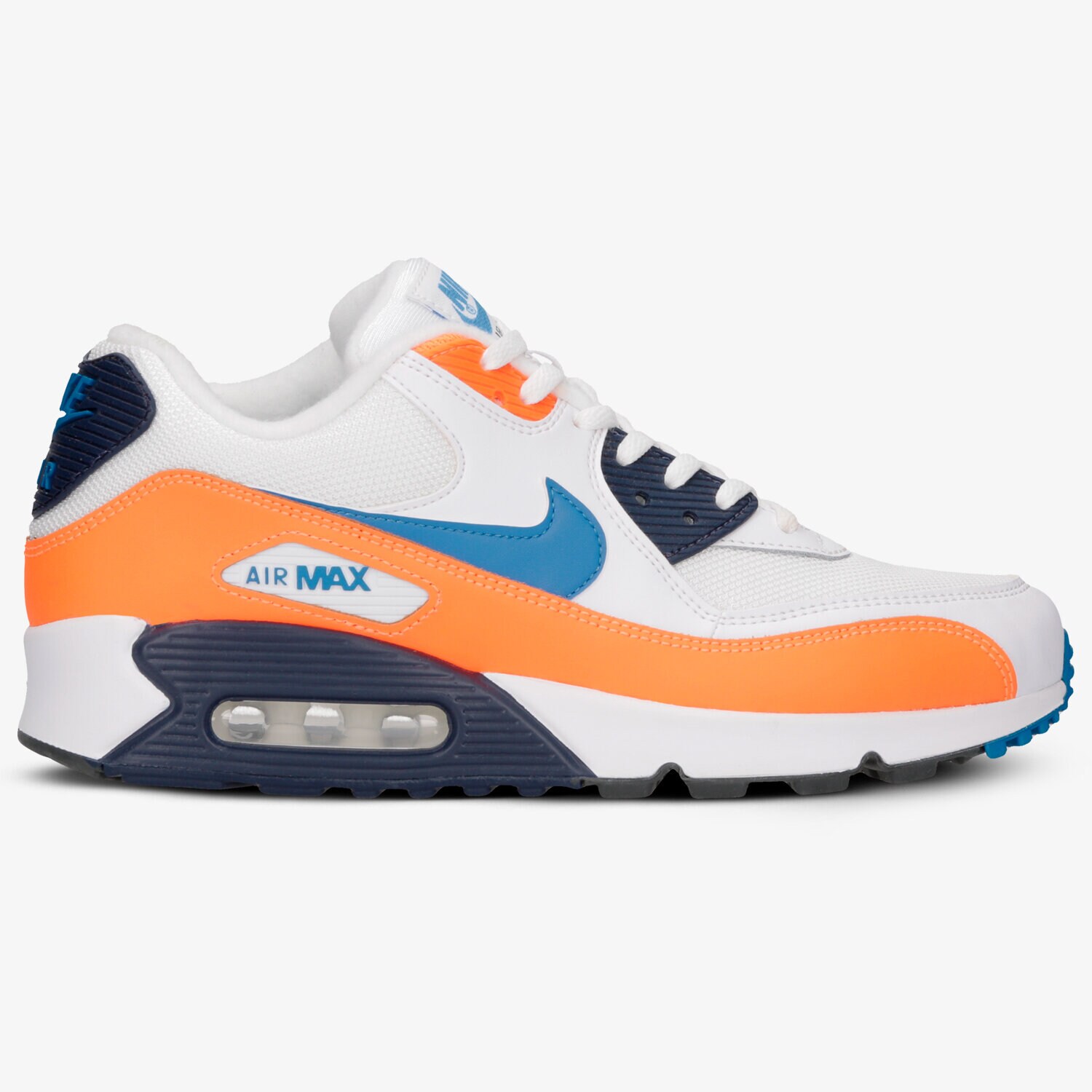 Buty sneakersy męskie NIKE AIR MAX 90 ESSENTIAL AJ1285-104 BIAŁY