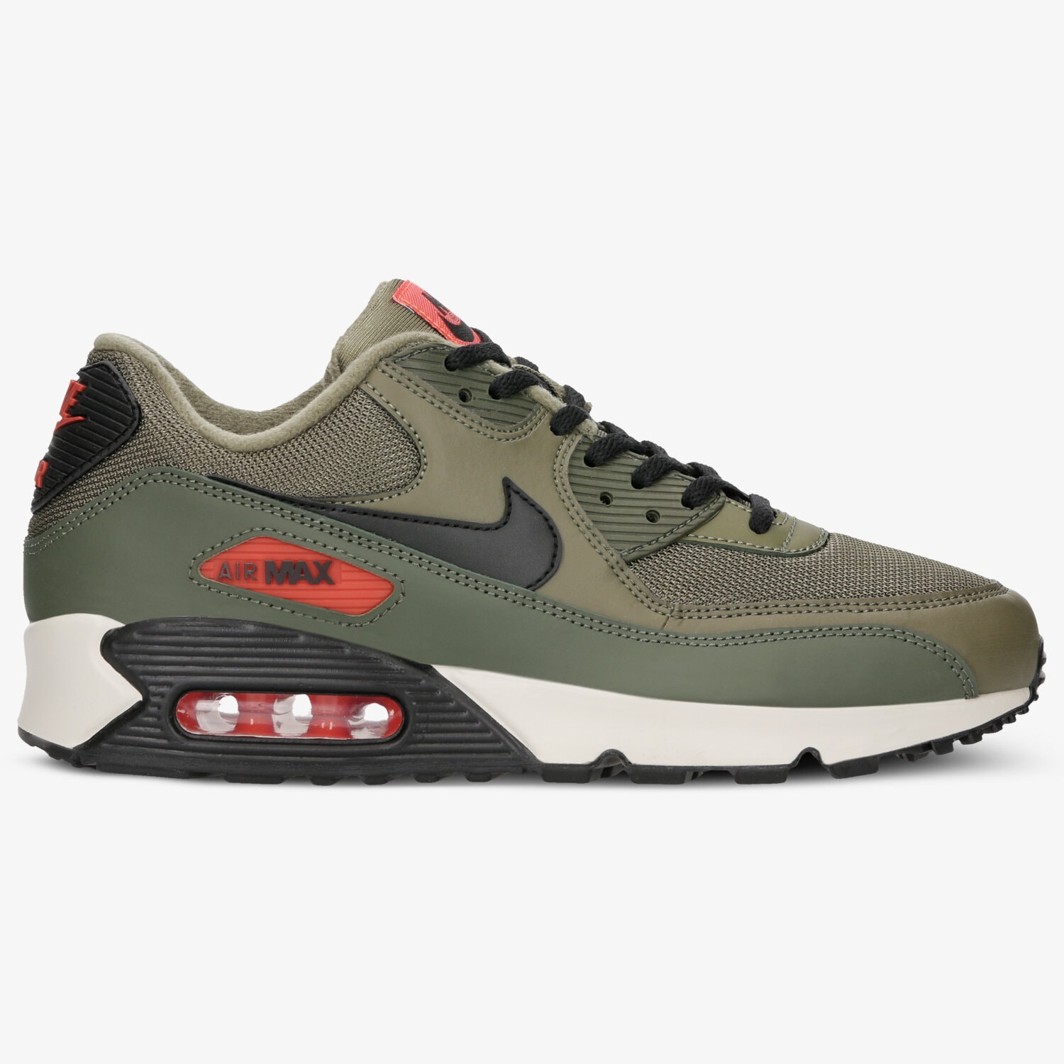 Buty sneakersy męskie NIKE AIR MAX 90 ESSENTIAL AJ1285-205 ZIELONY
