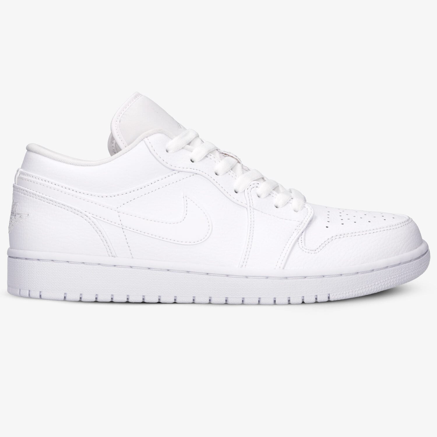 Buty sneakersy męskie AIR JORDAN 1 LOW 553558-112 BIAŁY