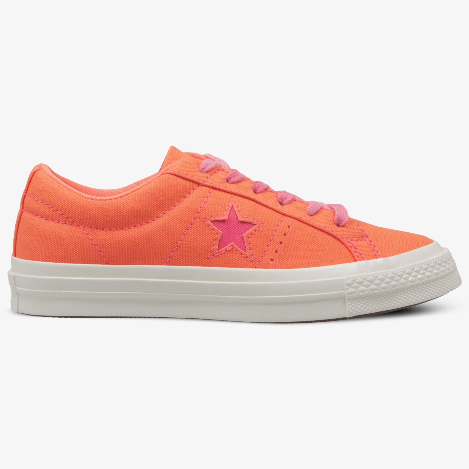 Damskie trampki, tenisówki CONVERSE ONE STAR 564152C POMARAŃCZOWY