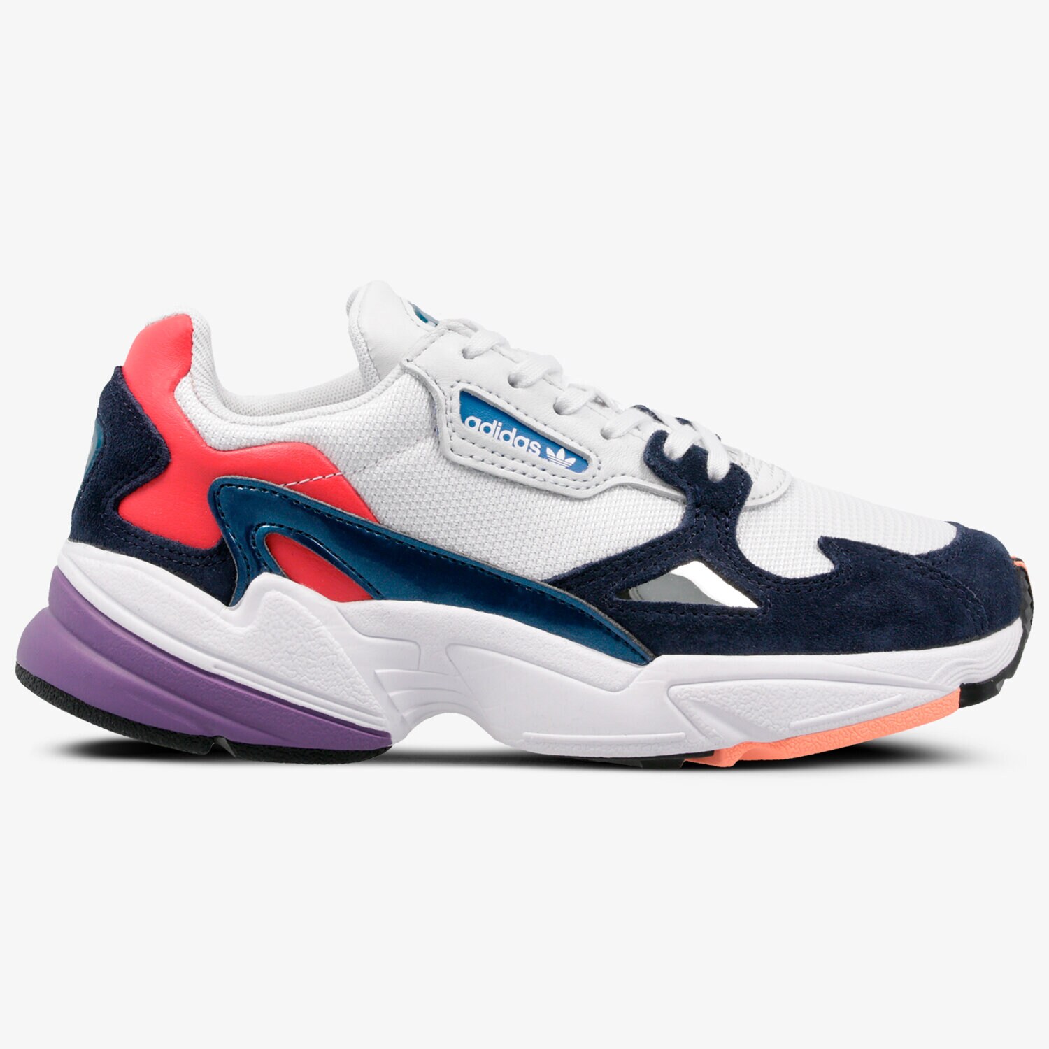 Buty sneakersy damskie ADIDAS FALCON W CG6246 BIAŁY