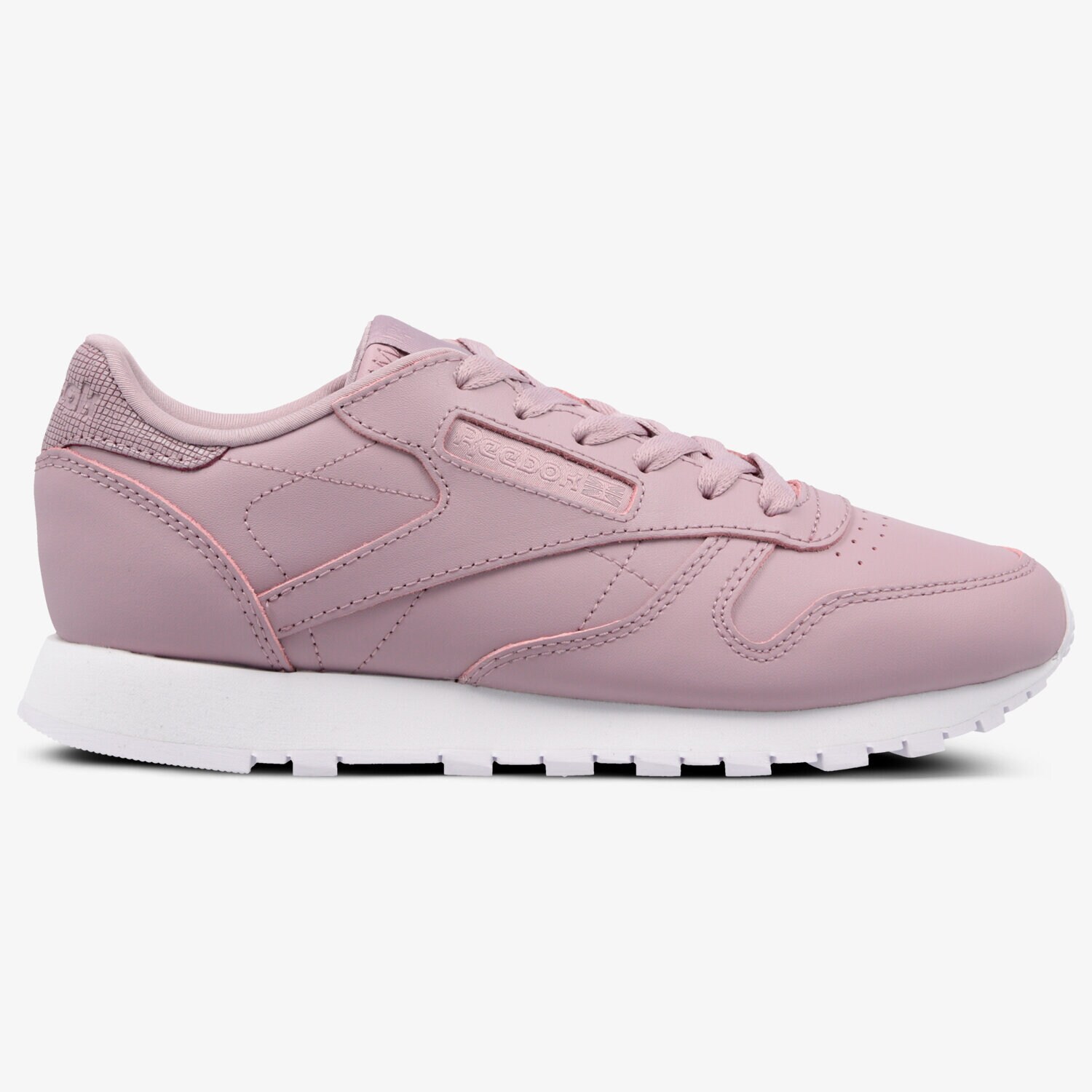 Buty sneakersy damskie REEBOK CL LTHR CN8661 FIOLETOWY