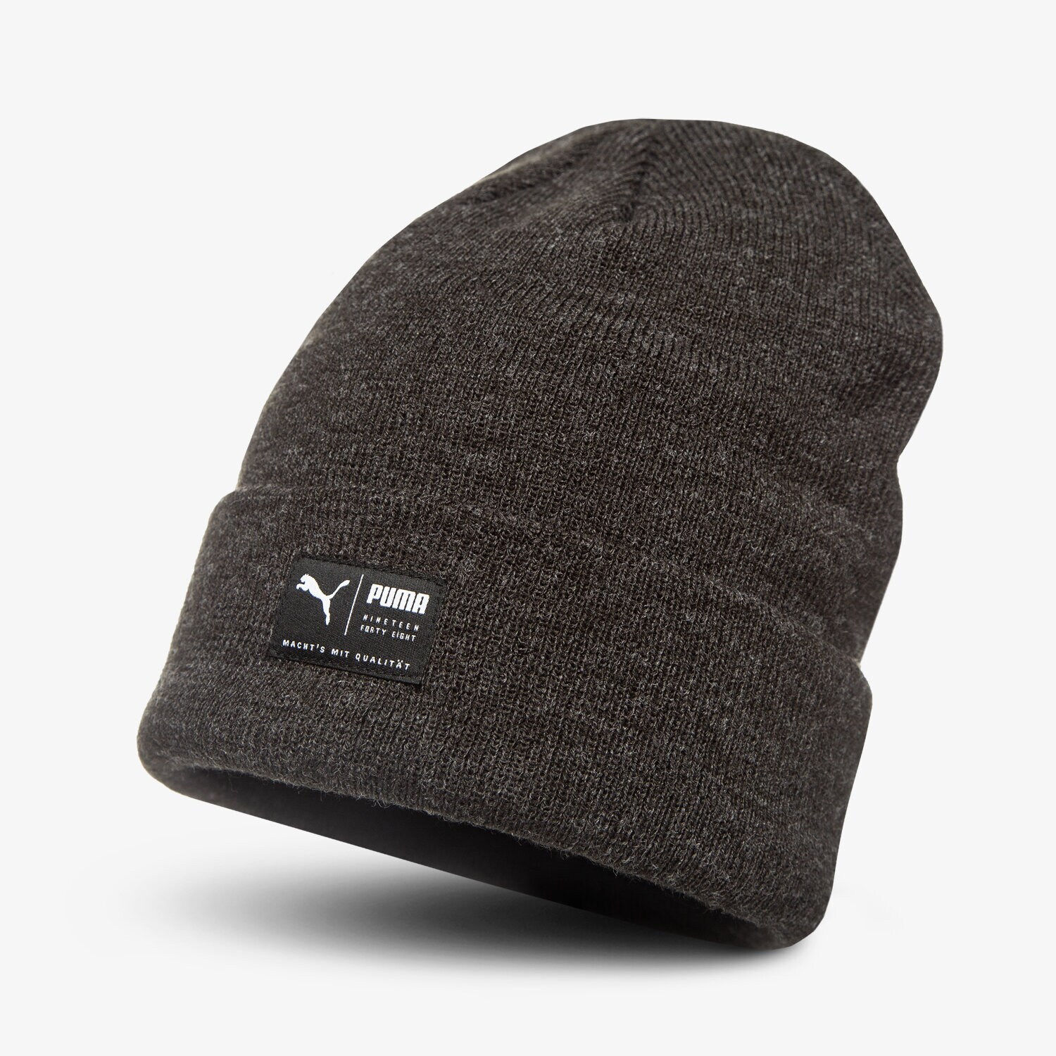 Czapka zimowa dla dzieci PUMA CZAPKA ZIMOWA ARCHIVE HEATHER BEANIE 2173901 CZARNY