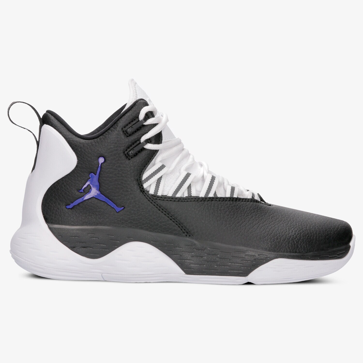 Buty sneakersy męskie JORDAN SUPER.FLY MVP AR0037051 CZARNY