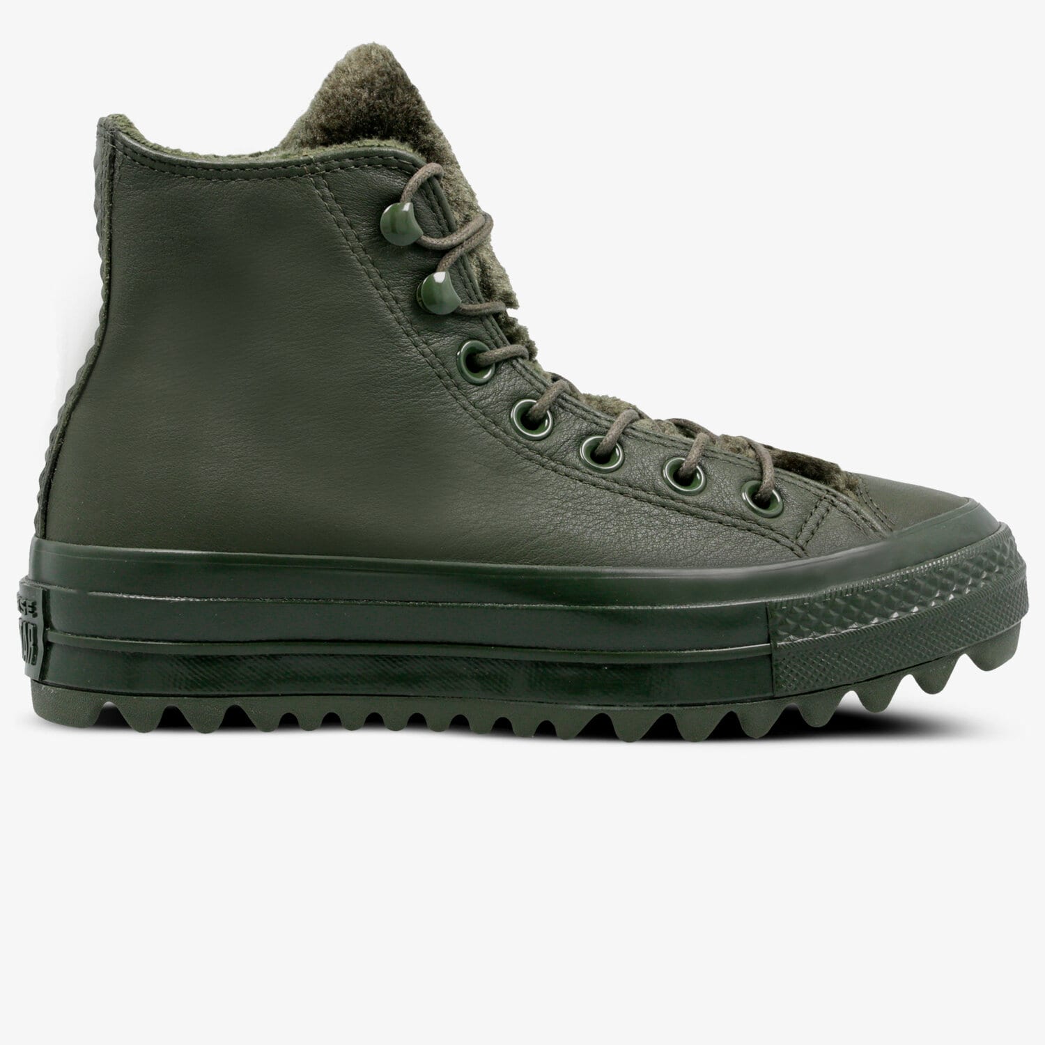 Damskie trampki, tenisówki CONVERSE CHUCK TAYLOR ALL STAR LIFT RIPPLE C562425 ZIELONY