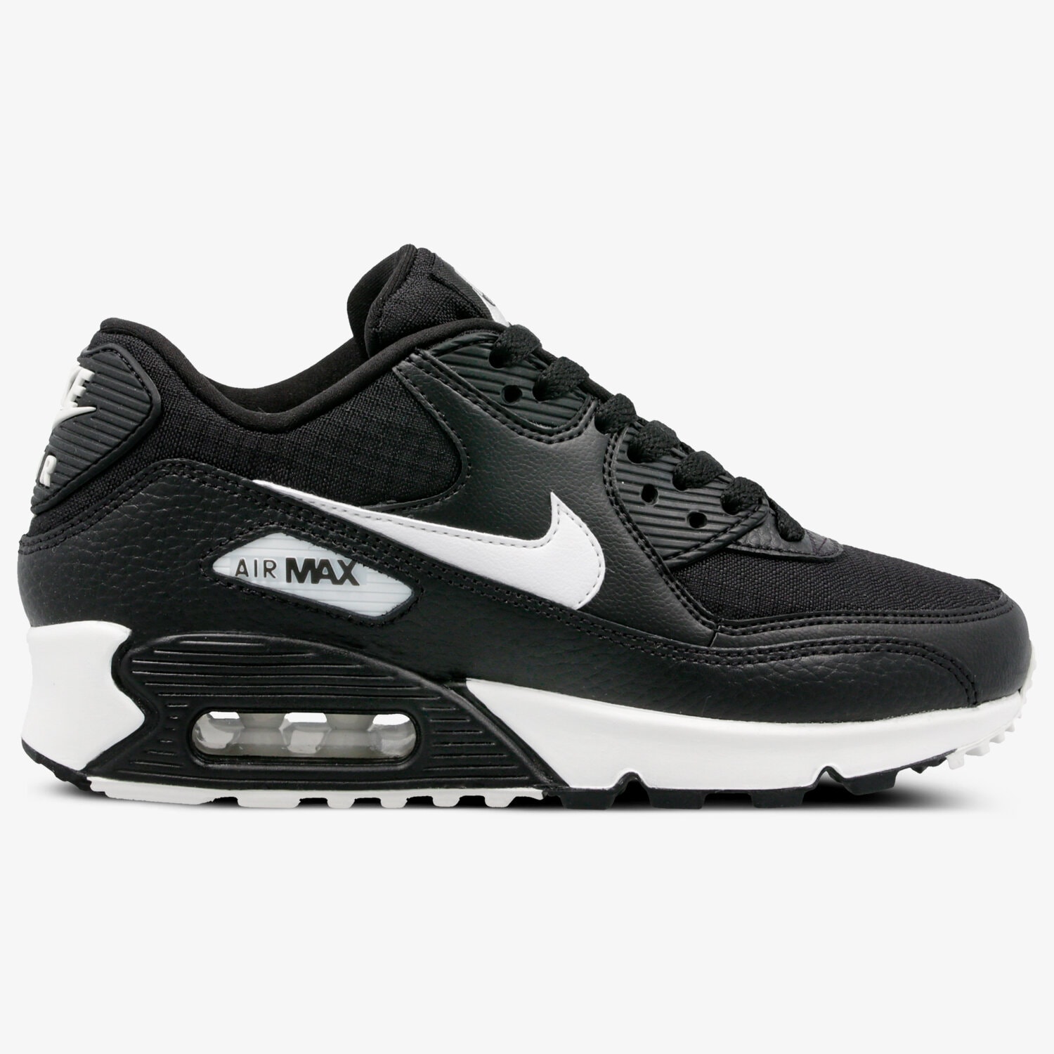 Buty sneakersy damskie NIKE WMNS AIR MAX 90 325213-060 CZARNY