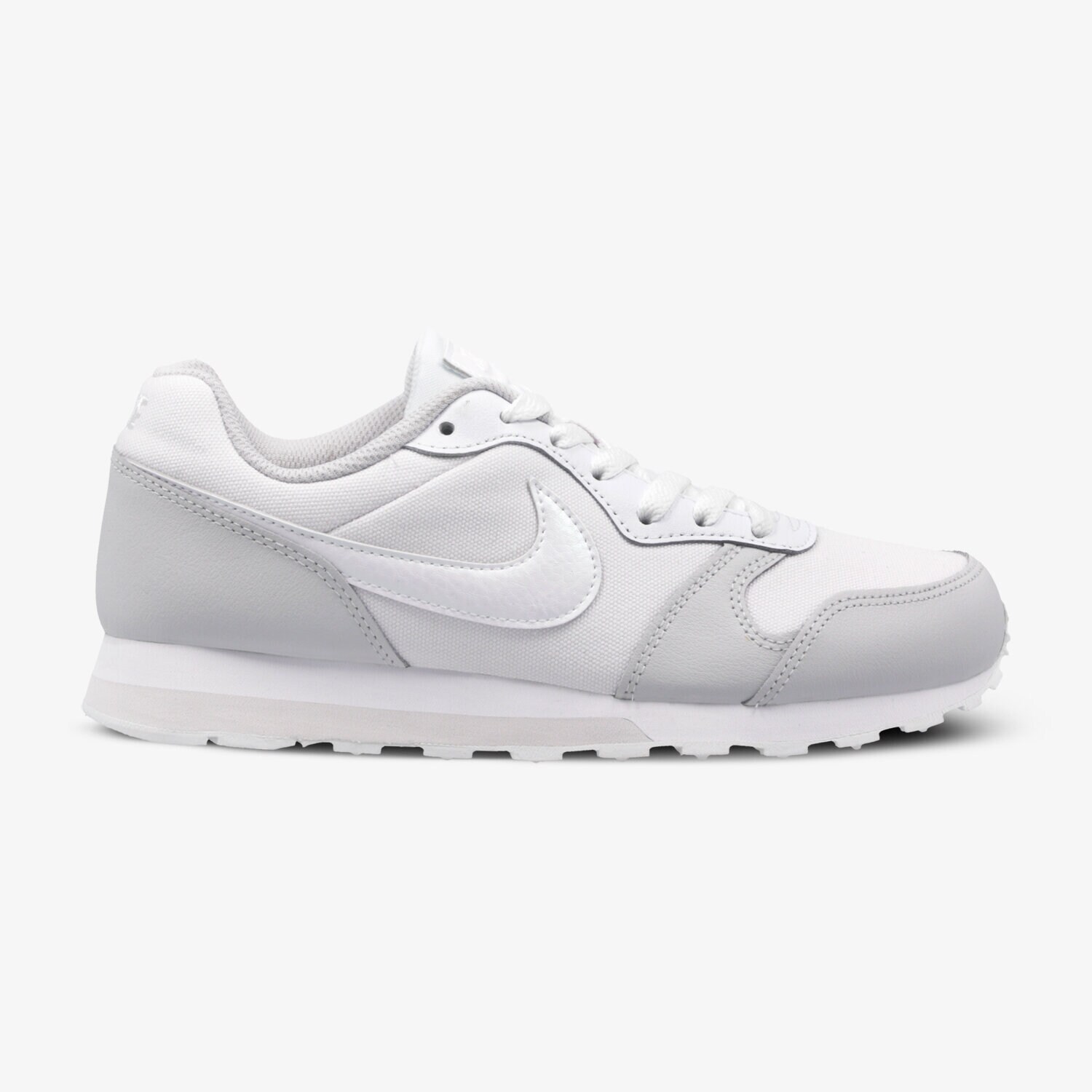 Buty sneakersy dla dzieci NIKE MD RUNNER 2 (GS) 807319-100 BIAŁY