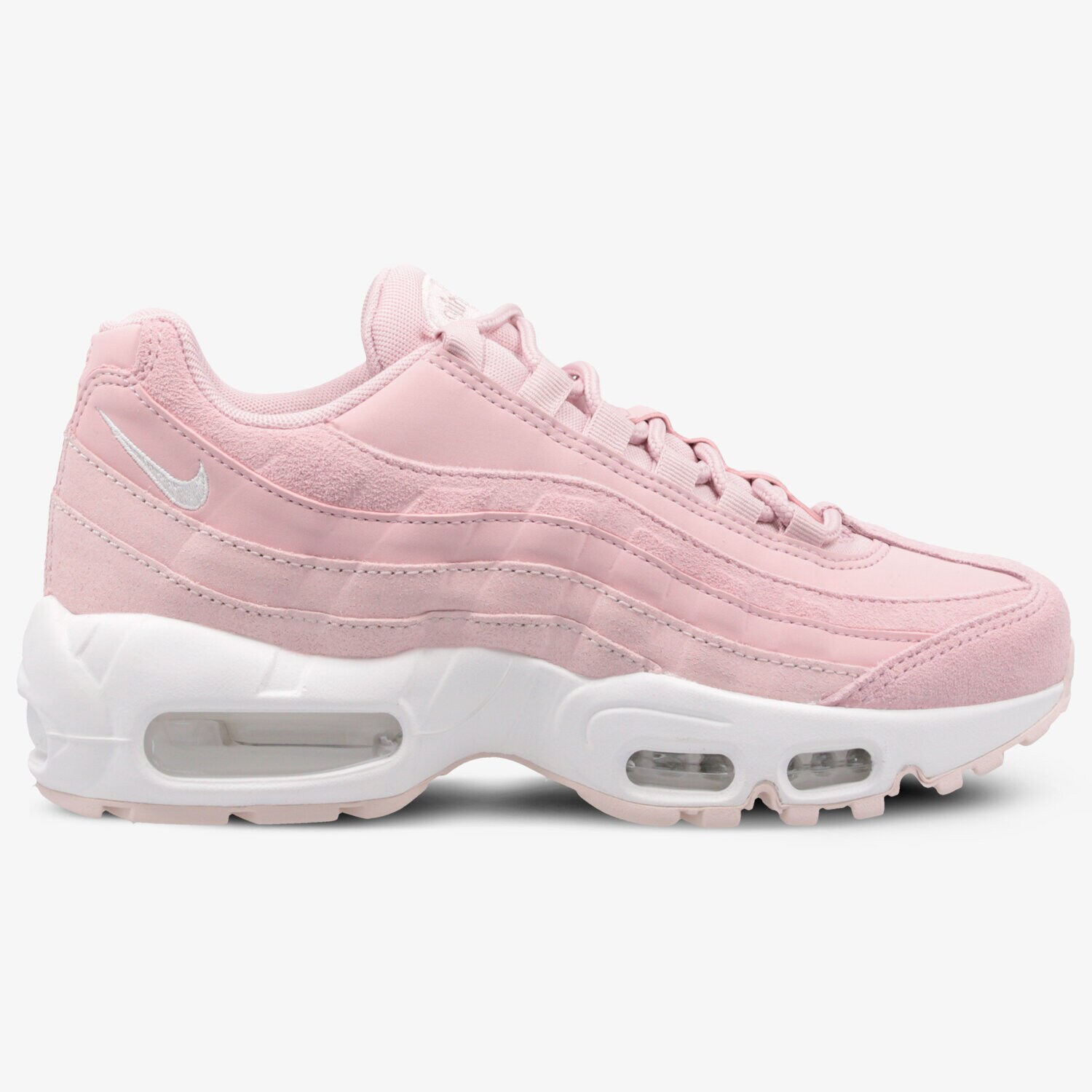 Buty sneakersy damskie NIKE WMNS AIR MAX 95 PRM 807443-503 RÓŻOWY