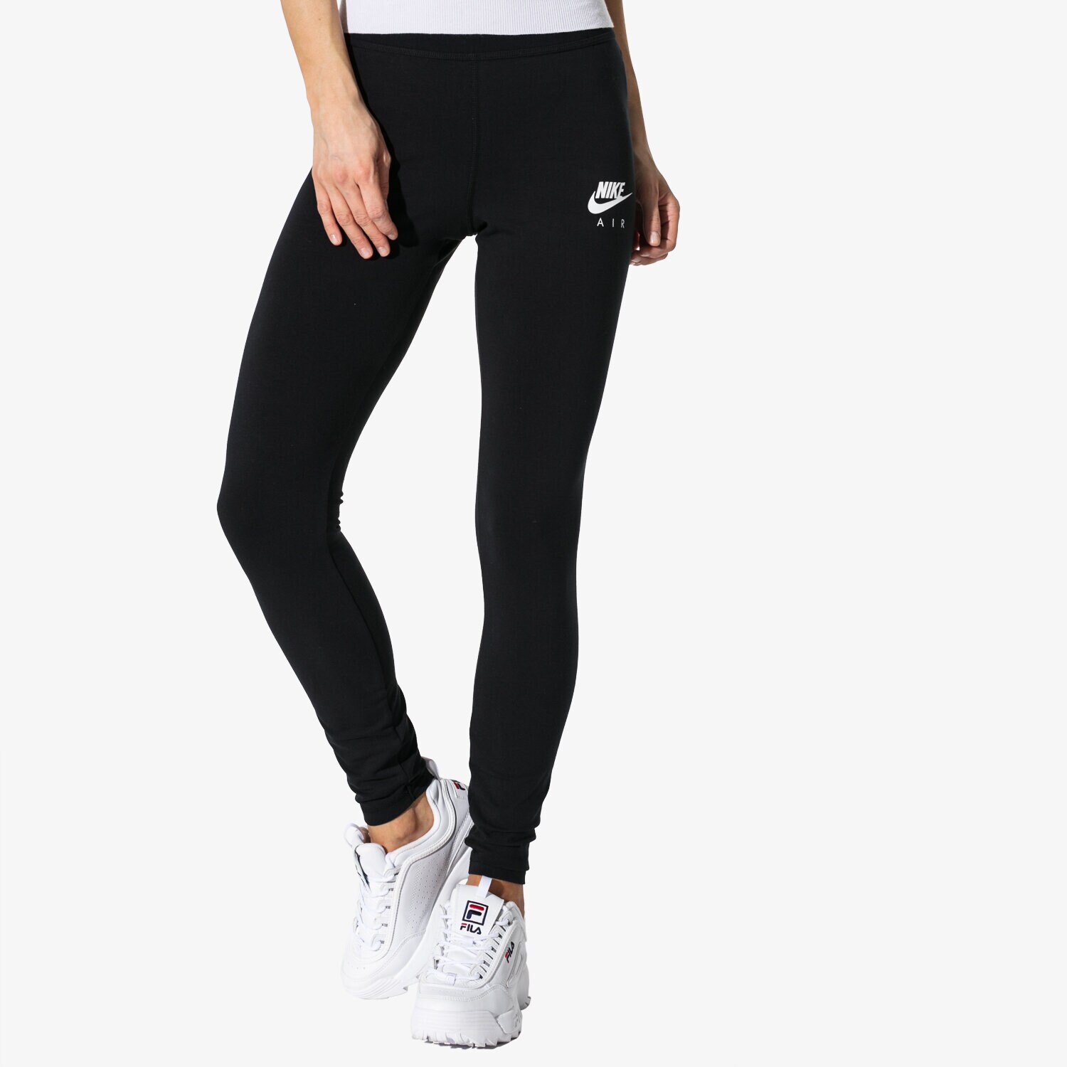 Spodnie sportowe damskie NIKE LEGGINGS W NSW AIR LGGNG SPORTSWEAR AR3503-010 CZARNY