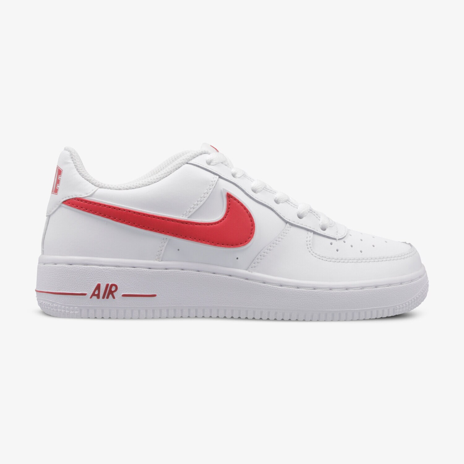 Buty sneakersy dla dzieci NIKE AIR FORCE 1-3 (GS) AV6252-101 BIAŁY