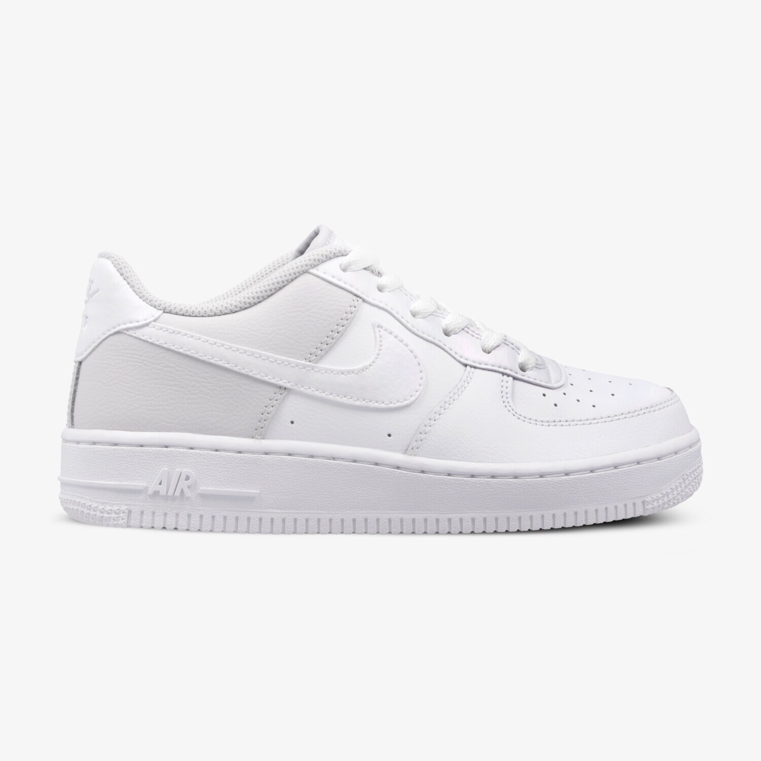 Buty sneakersy dla dzieci NIKE AIR FORCE 1 (GS) 314219-134 BIAŁY