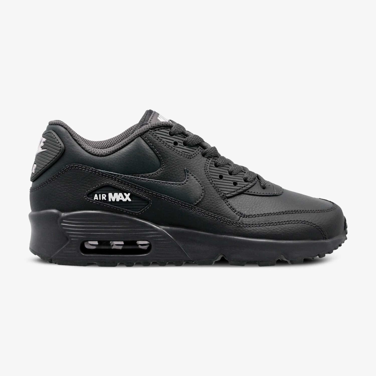 Buty sneakersy dla dzieci NIKE AIR MAX 90 LTR (GS) 833412-027 SZARY
