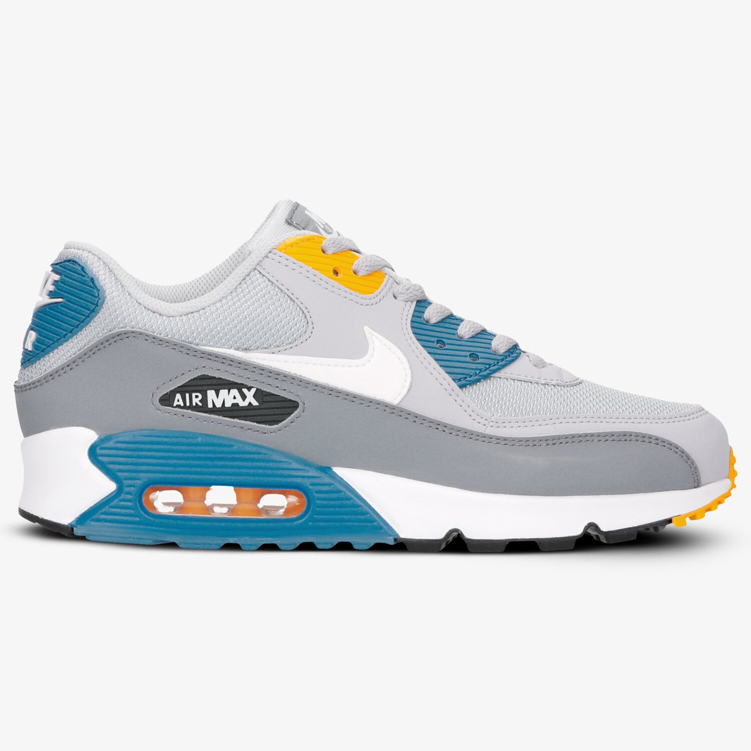 Buty sneakersy męskie NIKE AIR MAX 90 ESSENTIAL AJ1285-016 SZARY