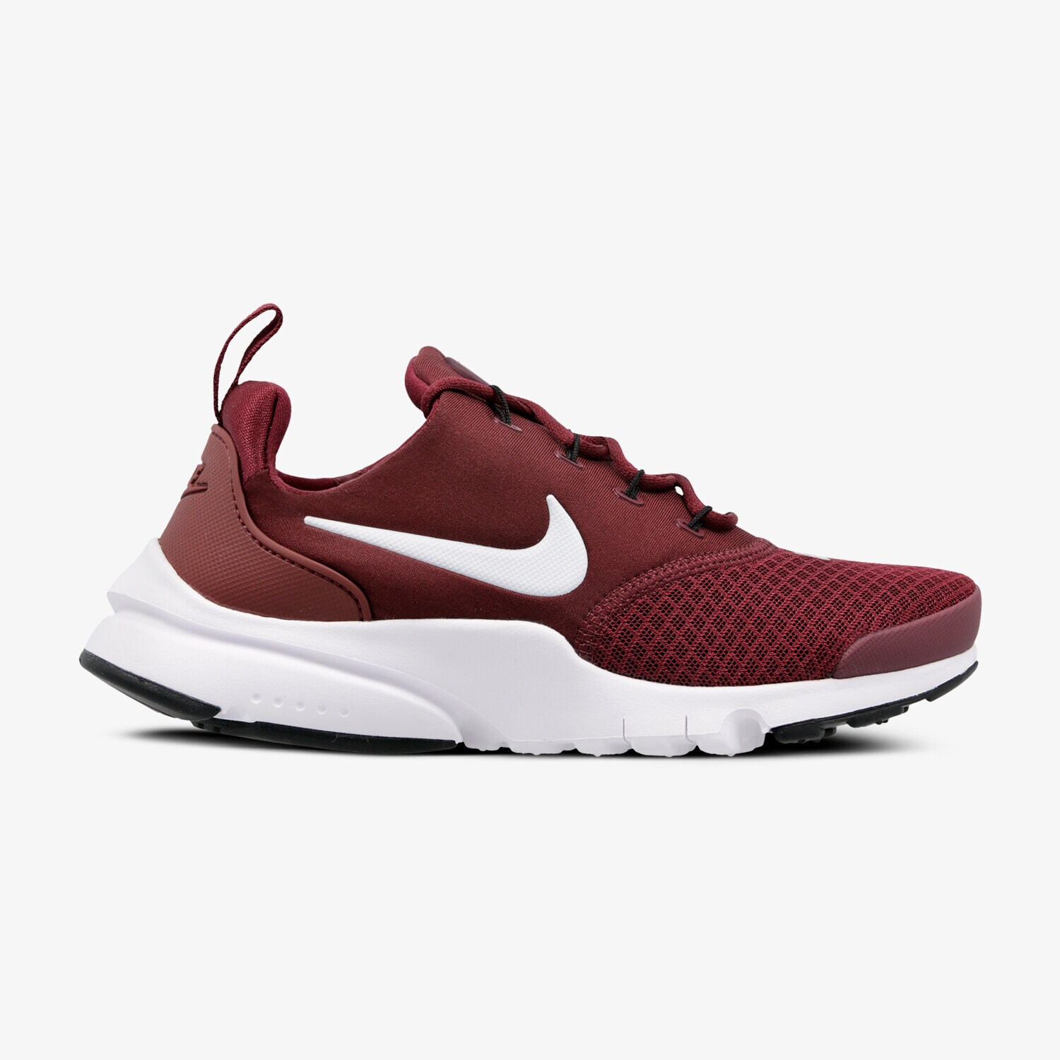 Buty sneakersy dla dzieci NIKE PRESTO FLY (GS) 913966-606 BORDOWY