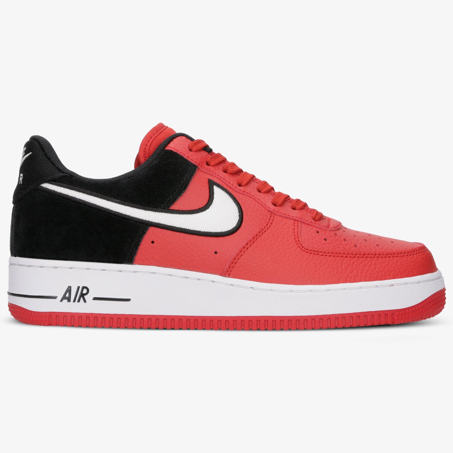Buty sneakersy męskie NIKE AIR FORCE 1 '07 LV8 1 AO2439-600 CZERWONY