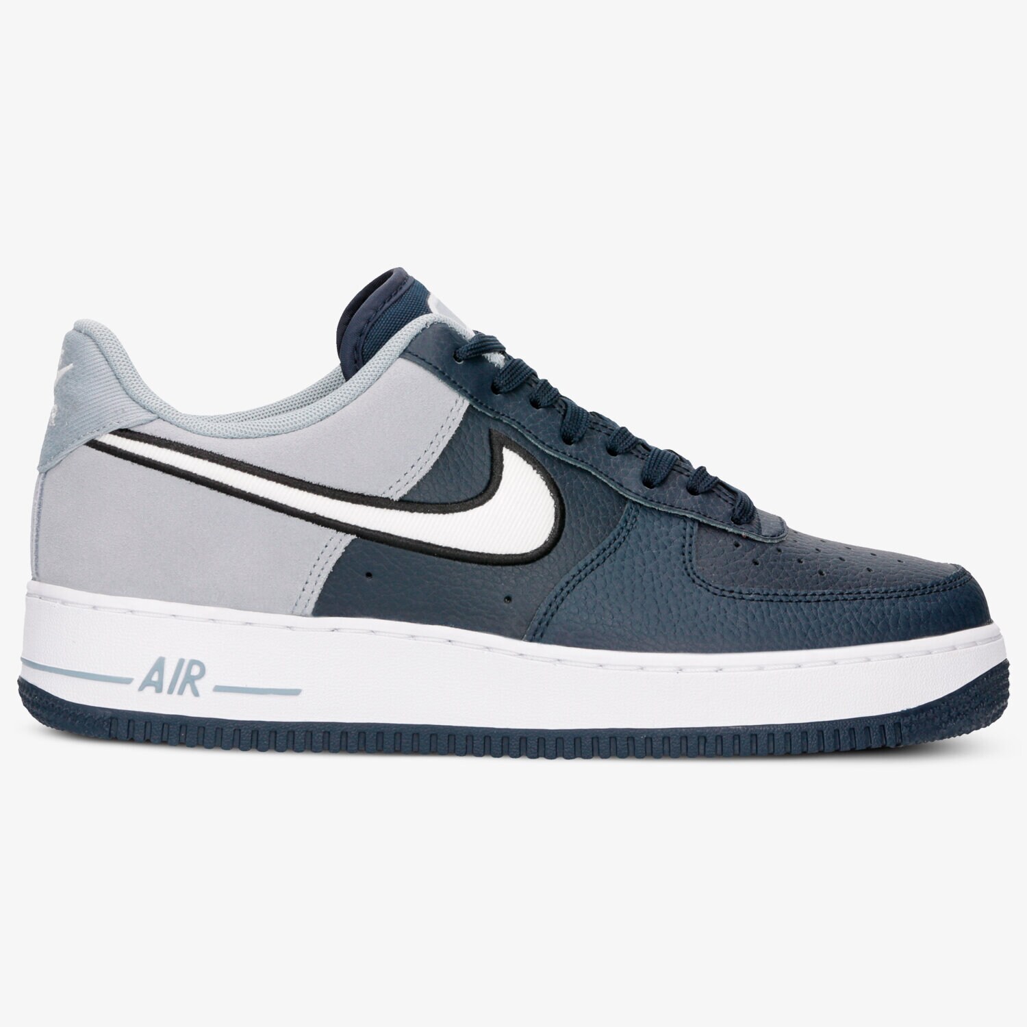 Buty sneakersy męskie NIKE AIR FORCE 1 '07 LV8 1 AO2439400 GRANATOWY