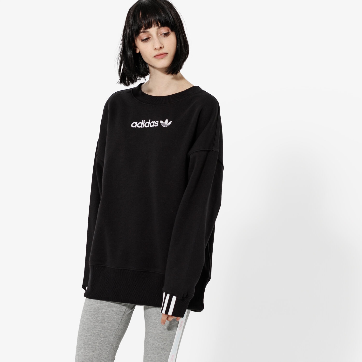 Bluza damska ADIDAS BLUZA COEEZE SWEAT COEEZE DU7193 CZARNY