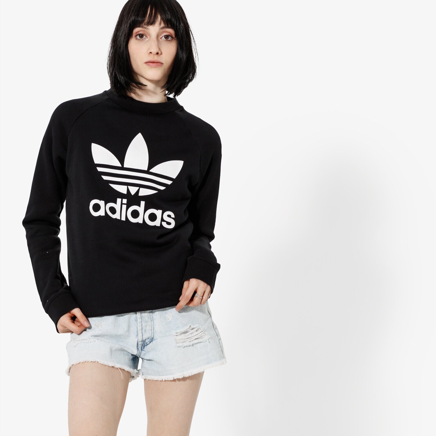 Bluza damska ADIDAS BLUZA TRF CREW SWEAT ADICOLOR DV2612 CZARNY