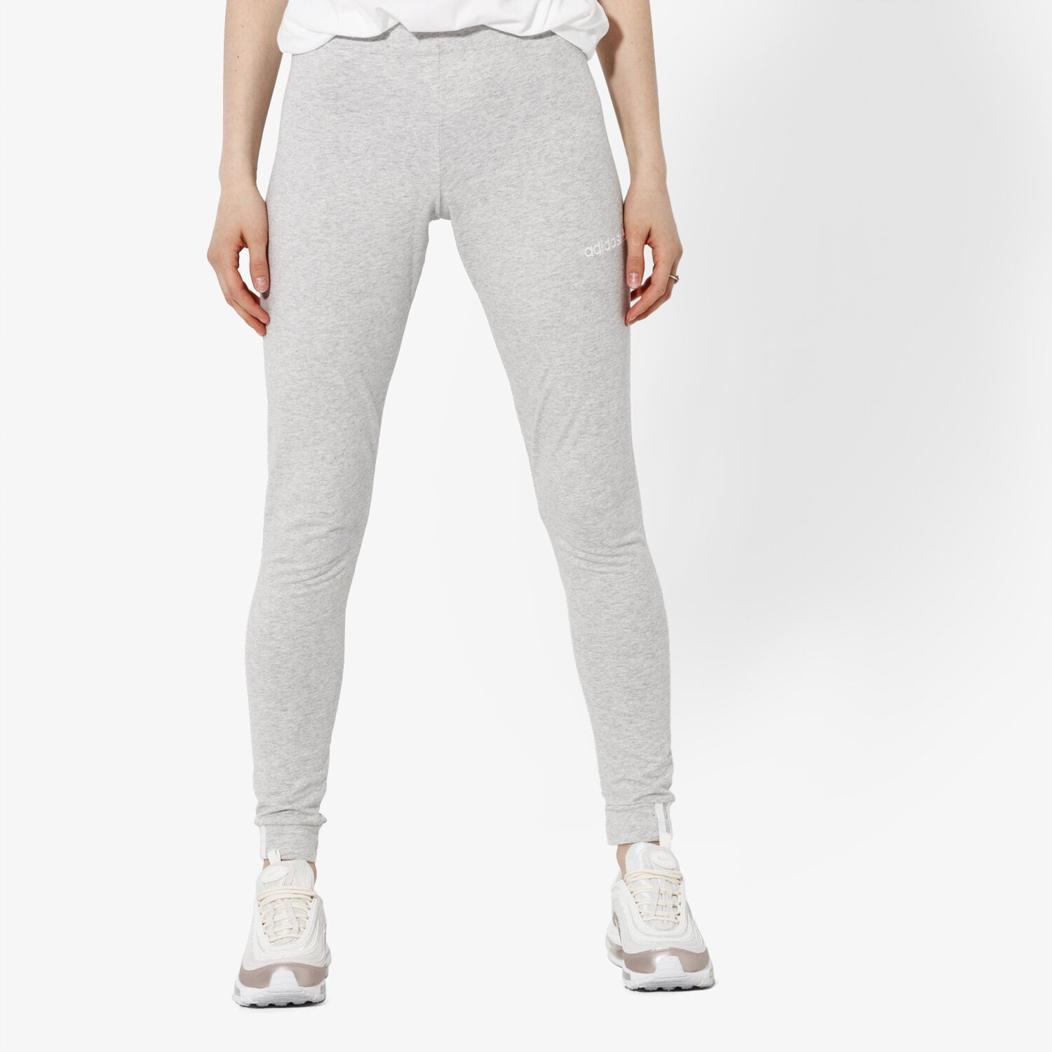 Spodnie sportowe damskie ADIDAS LEGGINGS COEEZE TIGHT COEEZE DU7197 SZARY