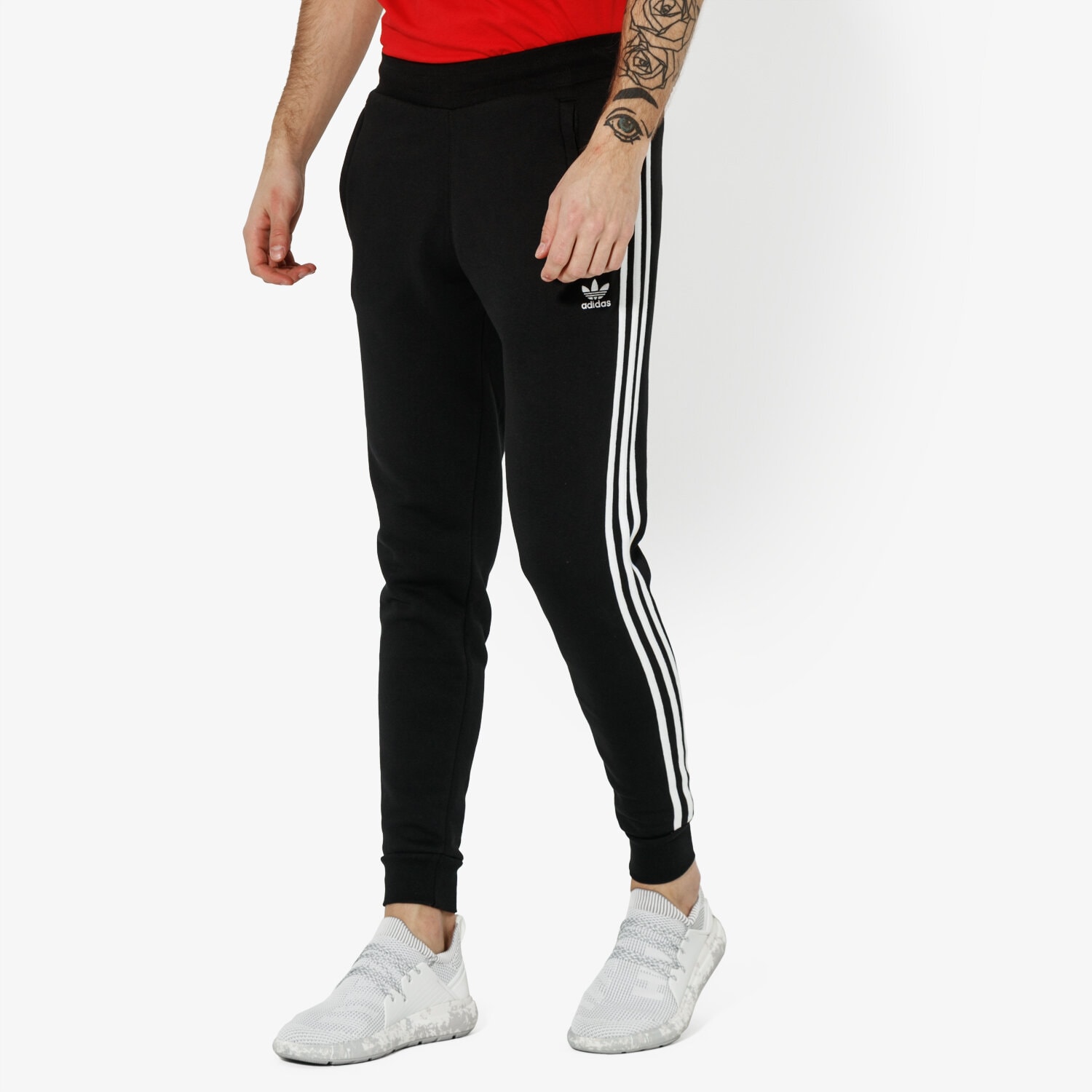 Spodnie sportowe męskie ADIDAS SPODNIE 3-STRIPES PANT ADICOLOR DV1549 CZARNY