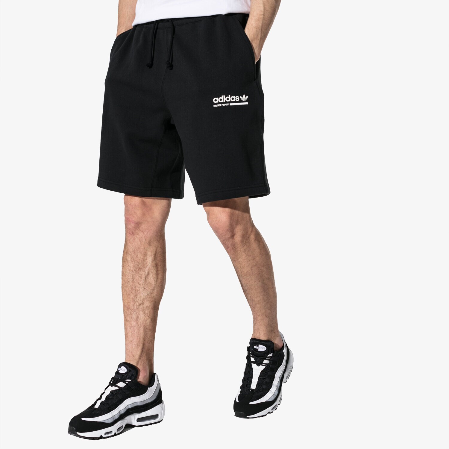 Krótkie spodenki, szorty męskie ADIDAS SZORTY SHORT KAVAL Dv1933 CZARNY