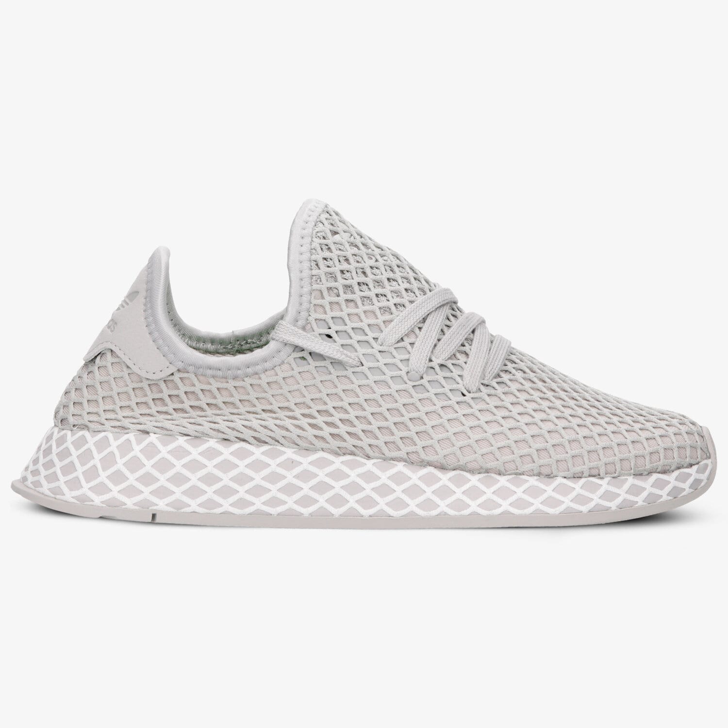 Buty sneakersy damskie ADIDAS DEERUPT RUNNER BD7883W SZARY