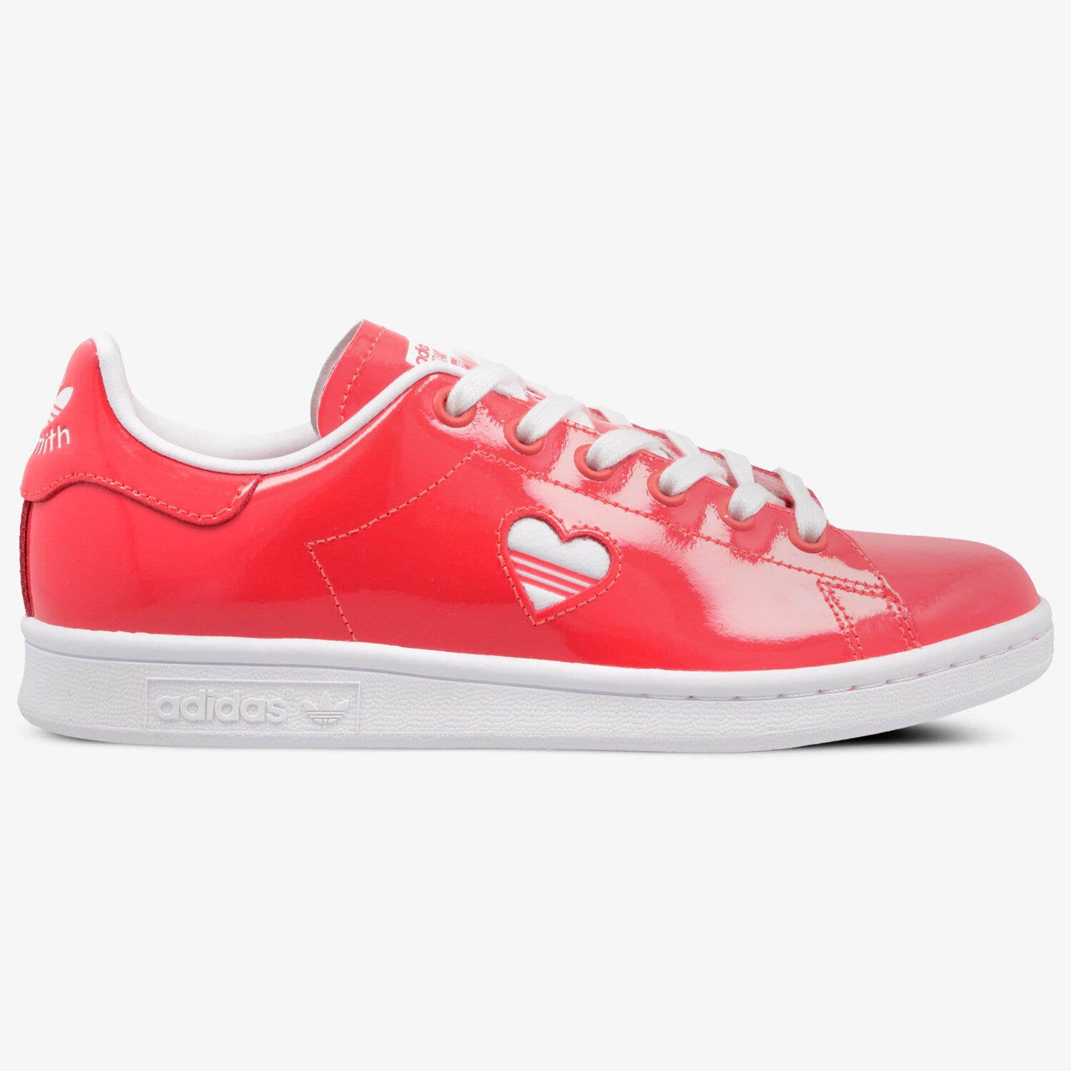 Buty sneakersy damskie ADIDAS STAN SMITH W G28136 CZERWONY