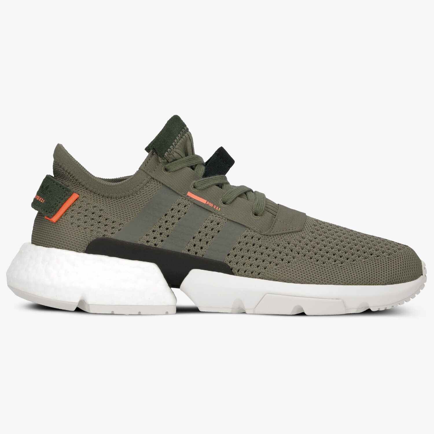 Buty sneakersy męskie ADIDAS POD-S3.1 BD7878 ZIELONY